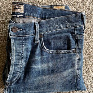 Citizen’s of Humanity - distressed button fly jeans